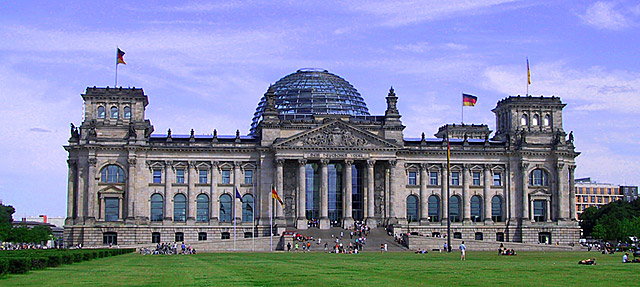 Budova Reichstag v Berlíně