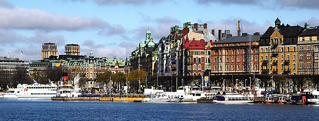 Stockholm na pobřeží